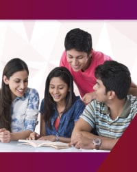 Group of student enjoying study